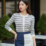 Khắc họa chân dung thanh lịch của cô gái trẻ giữa không gian sang trọng ngoài trời