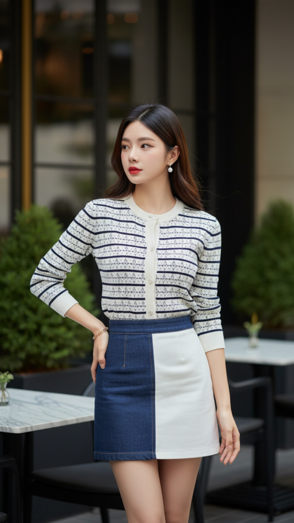 Khắc họa chân dung thanh lịch của cô gái trẻ giữa không gian sang trọng ngoài trời