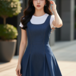 Chân dung thực tế của cô gái trẻ trong không gian đô thị hiện đại