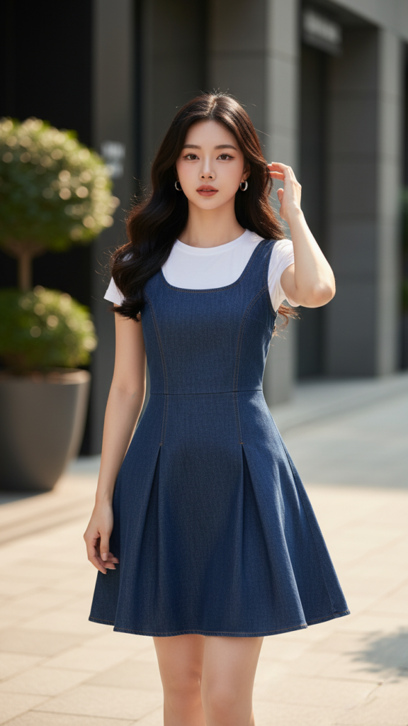 Chân dung thực tế của cô gái trẻ trong không gian đô thị hiện đại