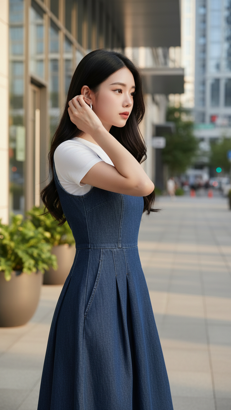 Chân dung đời thực của cô gái trẻ giữa phố đô thị sang trọng