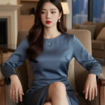 Vẽ chân dung chân thực của cô gái trẻ theo ảnh gốc không chỉnh sửa