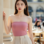 Chân dung nữ sinh tuổi 20 duyên dáng tại quán cà phê sang trọng