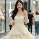 Chân Dung Nữ Thanh Niên Tự Tin Trong Không Gian Hiện Đại Và Sang Trọng