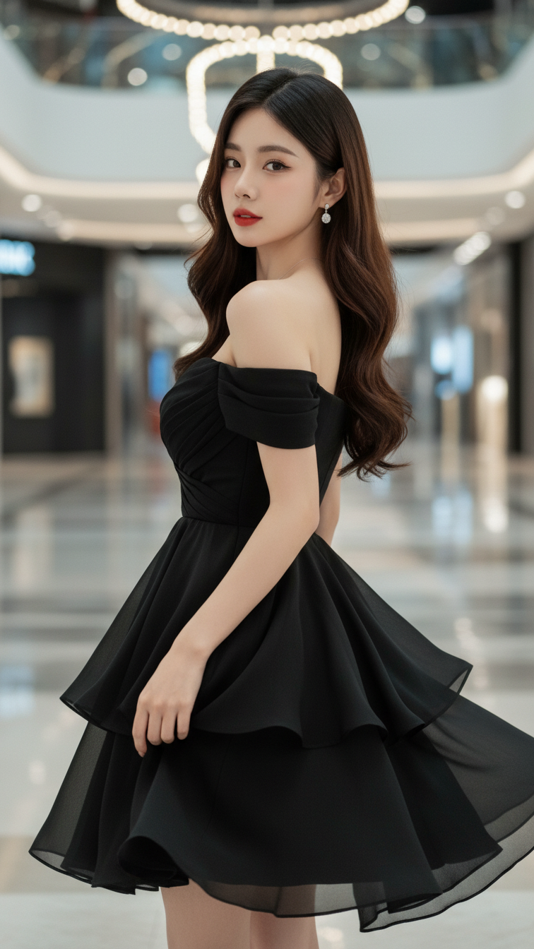 Chân dung cô gái trẻ với vẻ đẹp tự nhiên và phong cách thời trang ấn tượng