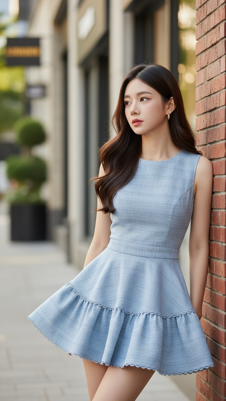 Chân dung hiện đại của cô gái trẻ với phong cách thời thượng và cuốn hút