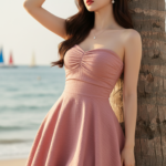 Bí quyết tạo chân dung hoàn hảo cho phái đẹp bên biển xanh dịu mát