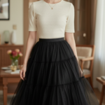 Chân dung hiện đại của cô gái trẻ tự tin và quyến rũ trong thời trang tinh tế