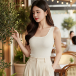 Khám phá vẻ đẹp tự nhiên của cô gái trẻ qua bức chân dung thực tế