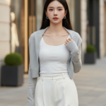 Chân dung thanh lịch của cô gái 22 tuổi giữa phố thị hiện đại