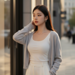 Chân dung thanh lịch của cô gái 22 tuổi trong không gian đô thị hiện đại