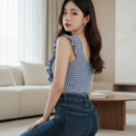 Chân dung cô gái trẻ đầy tự tin với phong cách thời trang hiện đại