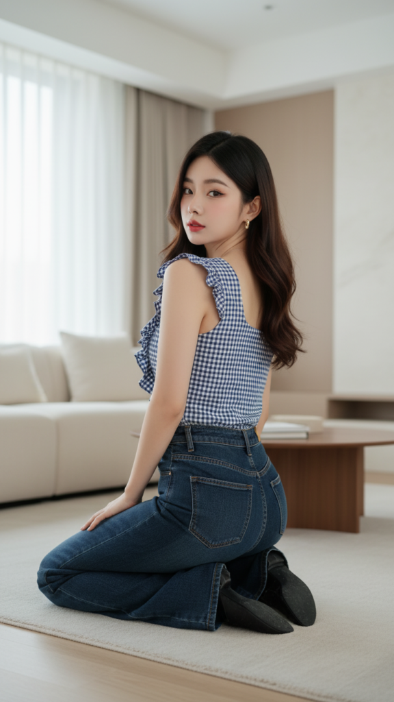 Chân dung cô gái trẻ đầy tự tin với phong cách thời trang hiện đại