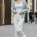 Tạo chân dung thanh lịch của cô gái 22 tuổi giữa phố phường hiện đại