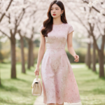 Vẽ chân dung thực tế của cô gái trẻ với phong cách tự nhiên và thần thái cuốn hút