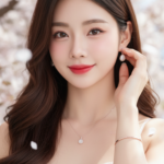 Chân dung nữ tính mùa xuân với vẻ đẹp Hàn Quốc và ánh sáng tự nhiên nhẹ nhàng