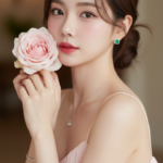 Chân dung quyến rũ của cô gái trẻ với vẻ đẹp Hàn Quốc dịu dàng và trang nhã