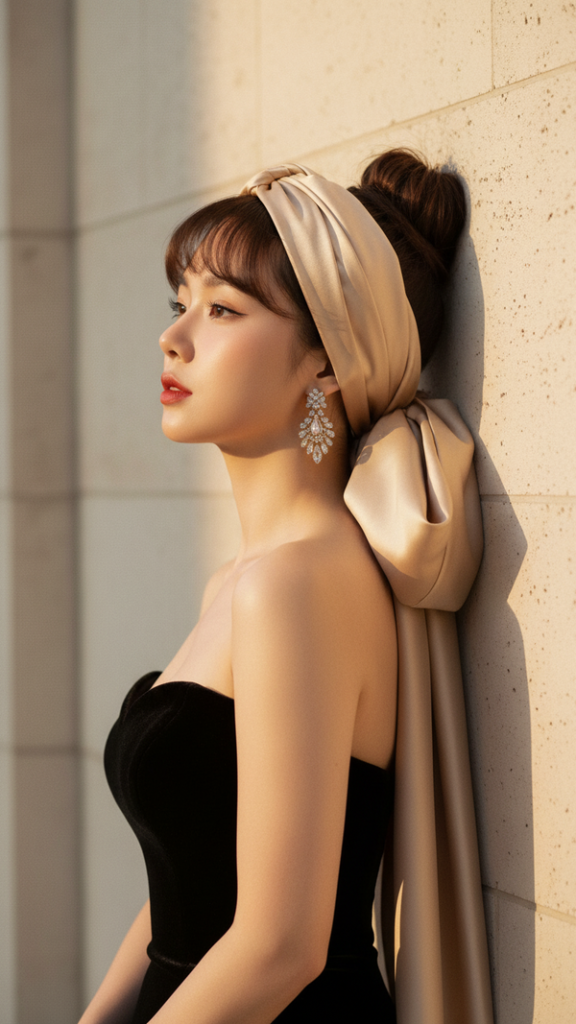 Chân dung thời trang thanh lịch của người phụ nữ Địa Trung Hải cổ điển và sang trọng