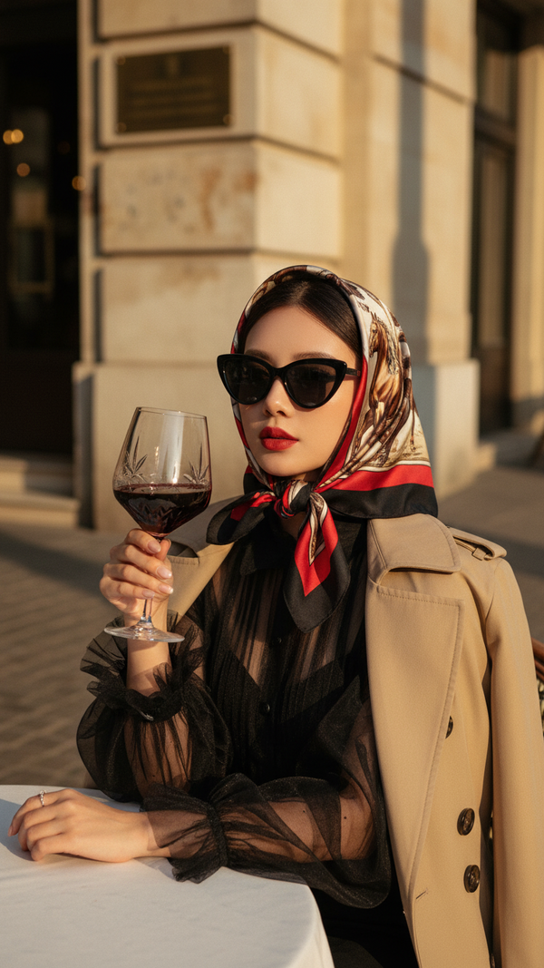 Phong cách cổ điển và vẻ đẹp hiện đại dưới ánh hoàng hôn vàng