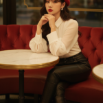 Phái đẹp thanh lịch trong không gian cổ điển Paris với phong cách thời trang đẳng cấp