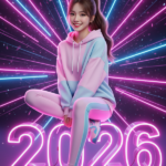 Tạo chân dung siêu sắc nét của cô gái trẻ trong không gian neon 2026