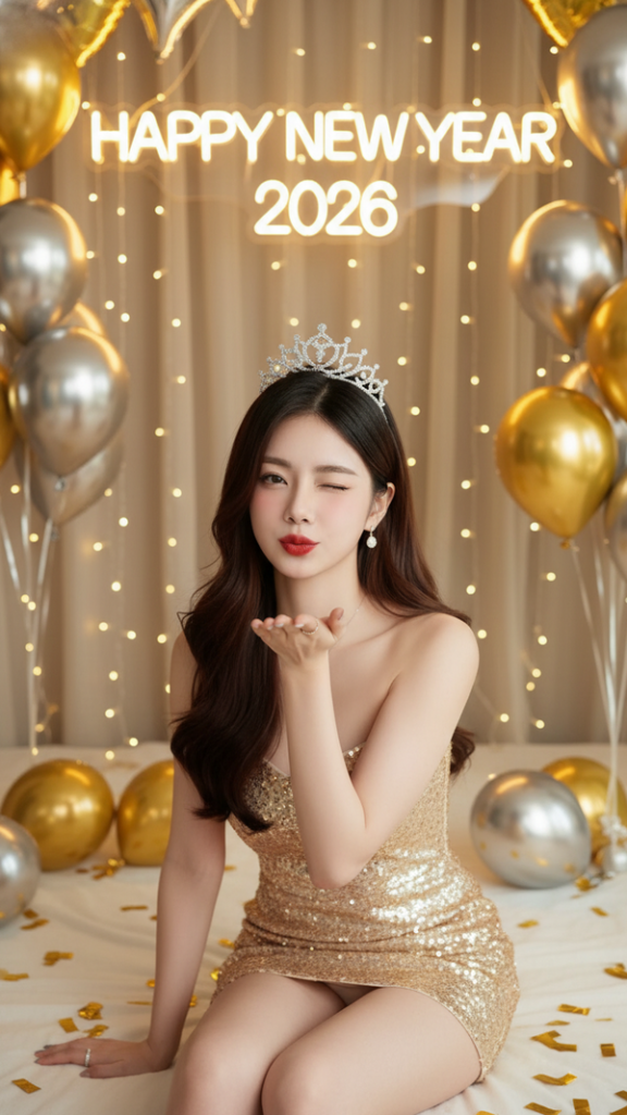 Chân dung phong cách của cô gái trẻ trong bữa tiệc Đêm Giao Thừa 2026