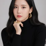 Chân dung hiện đại của cô gái trẻ với vẻ đẹp tự nhiên và phong cách thanh lịch