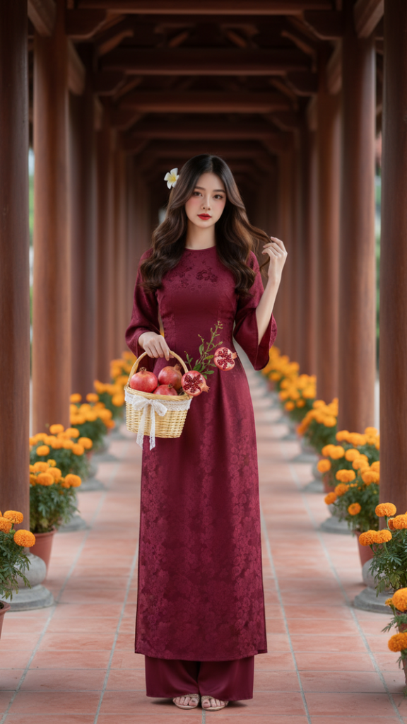 Chân dung quý cô trẻ xinh đẹp với vẻ đẹp thanh lịch trong không gian cổ điển