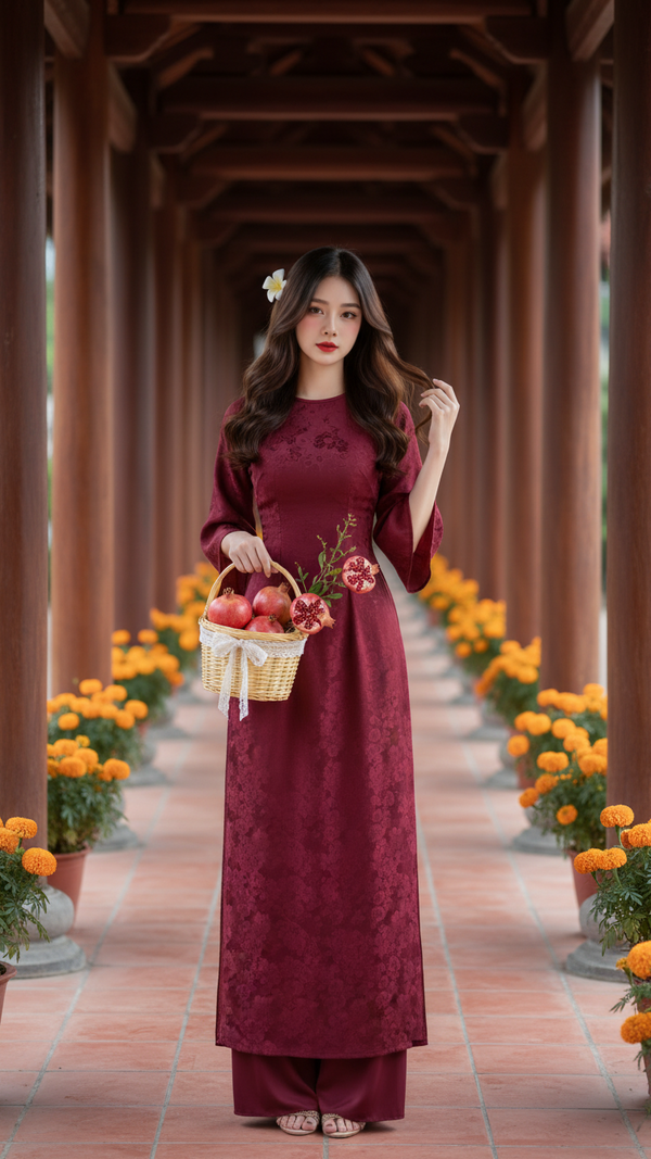 Chân dung quý cô trẻ xinh đẹp với vẻ đẹp thanh lịch trong không gian cổ điển