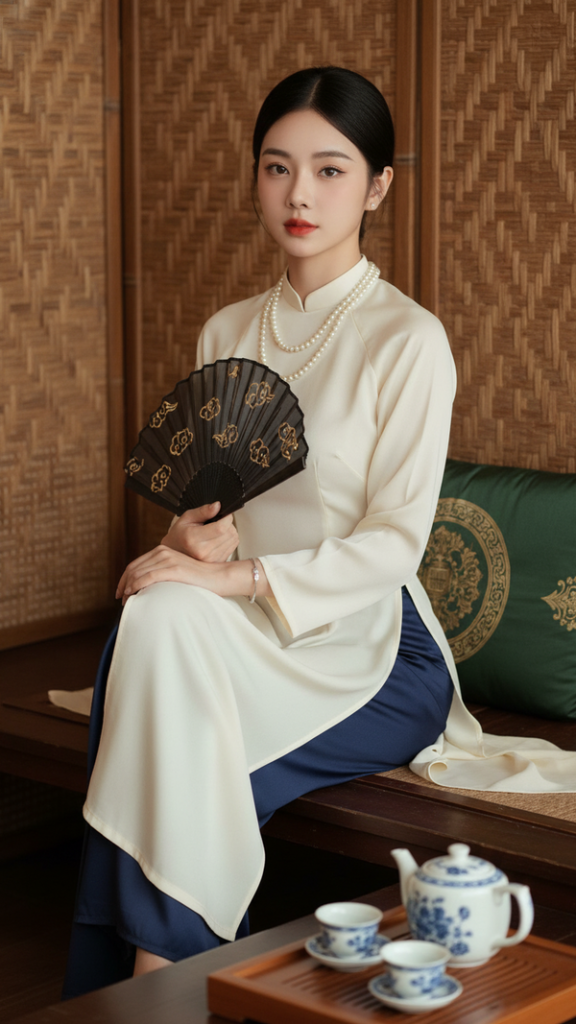Nghệ Thuật Chân Dung Cổ Điển: Khắc Họa Nét Đẹp Á Đông Trong Không Gian Tĩnh Lặng