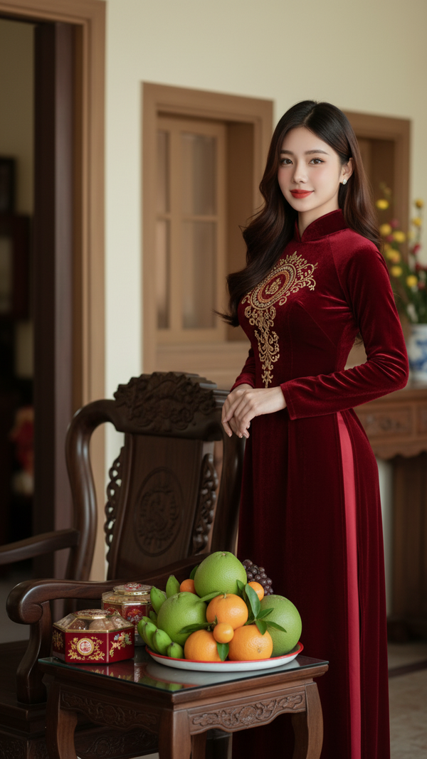 Chân dung hiện thực của phụ nữ trẻ với vẻ đẹp truyền thống rực rỡ và tinh tế