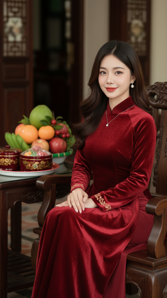 Chân dung thực tiễn của người phụ nữ trẻ trong tà áo dài truyền thống