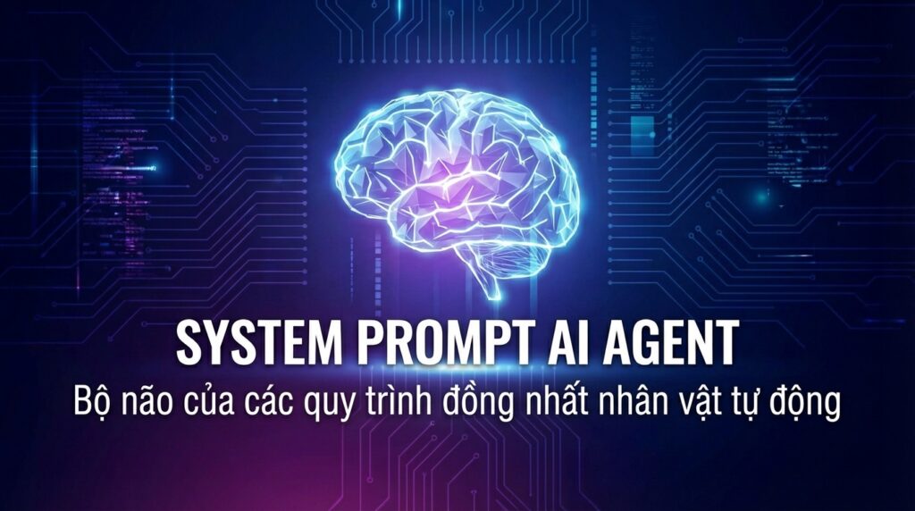 Chia sẻ “Bộ não” Ai Agent n8n trong quy trình tự động hoá đồng nhất nhân vật