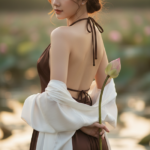 Tạo chân dung thanh lịch của cô gái Việt Nam với vẻ đẹp tự nhiên và cuốn hút