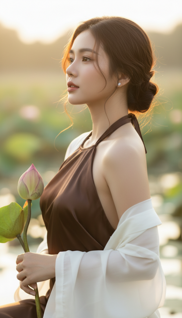 Tạo chân dung trẻ trung và tinh tế của cô gái Việt Nam với phong cách thanh lịch