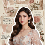 Tạo chân dung nữ Libra xinh đẹp với phong cách scrapbook nghệ thuật độc đáo