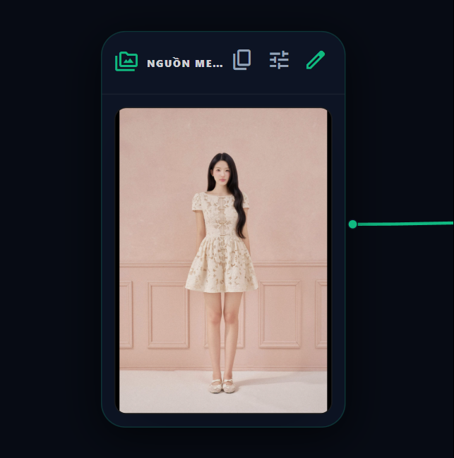 FLOW App workflow kéo thả các Node tạo ảnh và video tự động - Ứng dụng thời trang, gia dụng review sản phẩm. - Hình ảnh 3