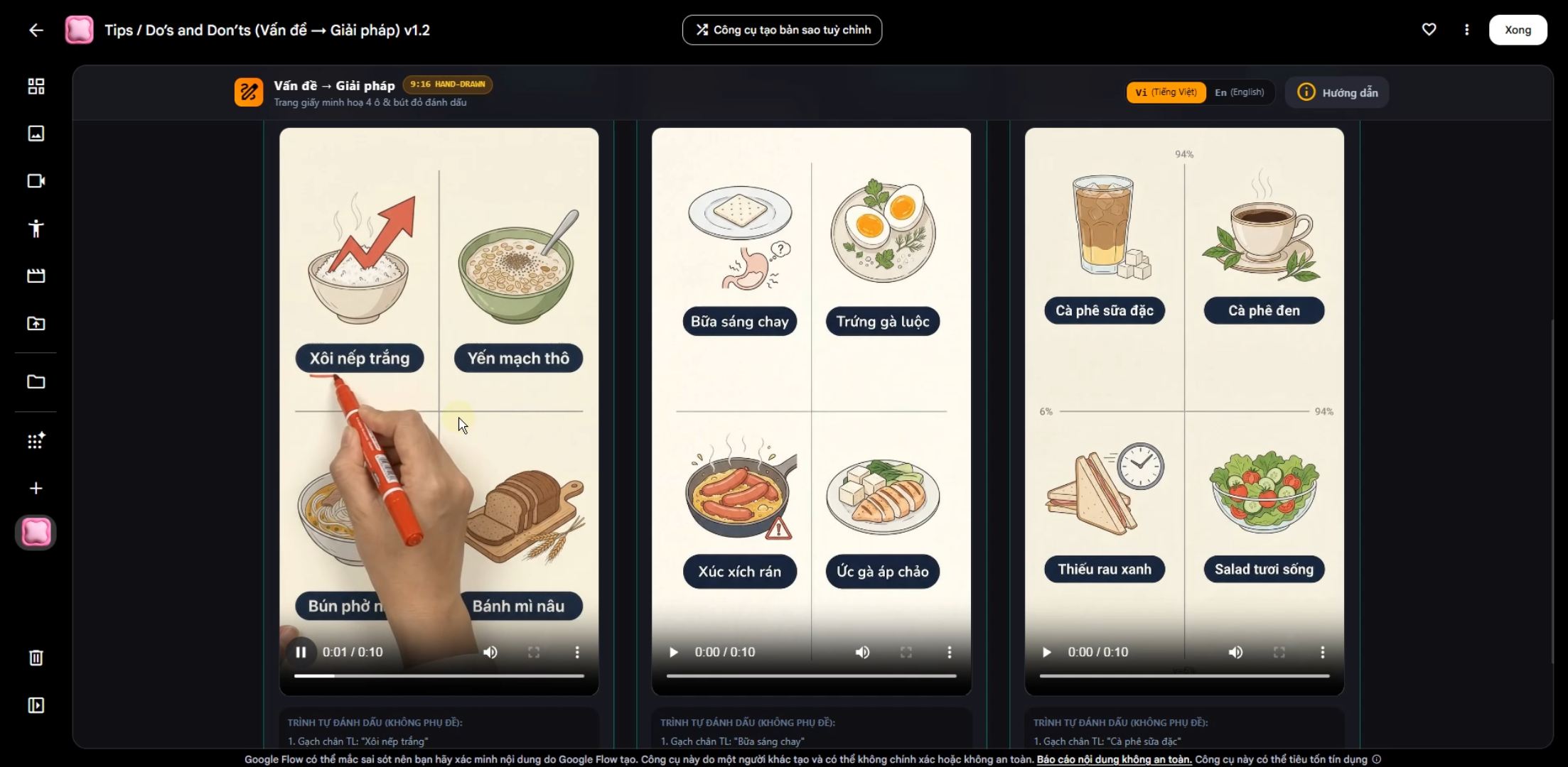 Ứng dụng FLOW tạo video xu hướng chia sẻ kiến thức dạng infographic : sức khoẻ, sắc đẹp, kinh tế, y khoa,.... - Hình ảnh 5