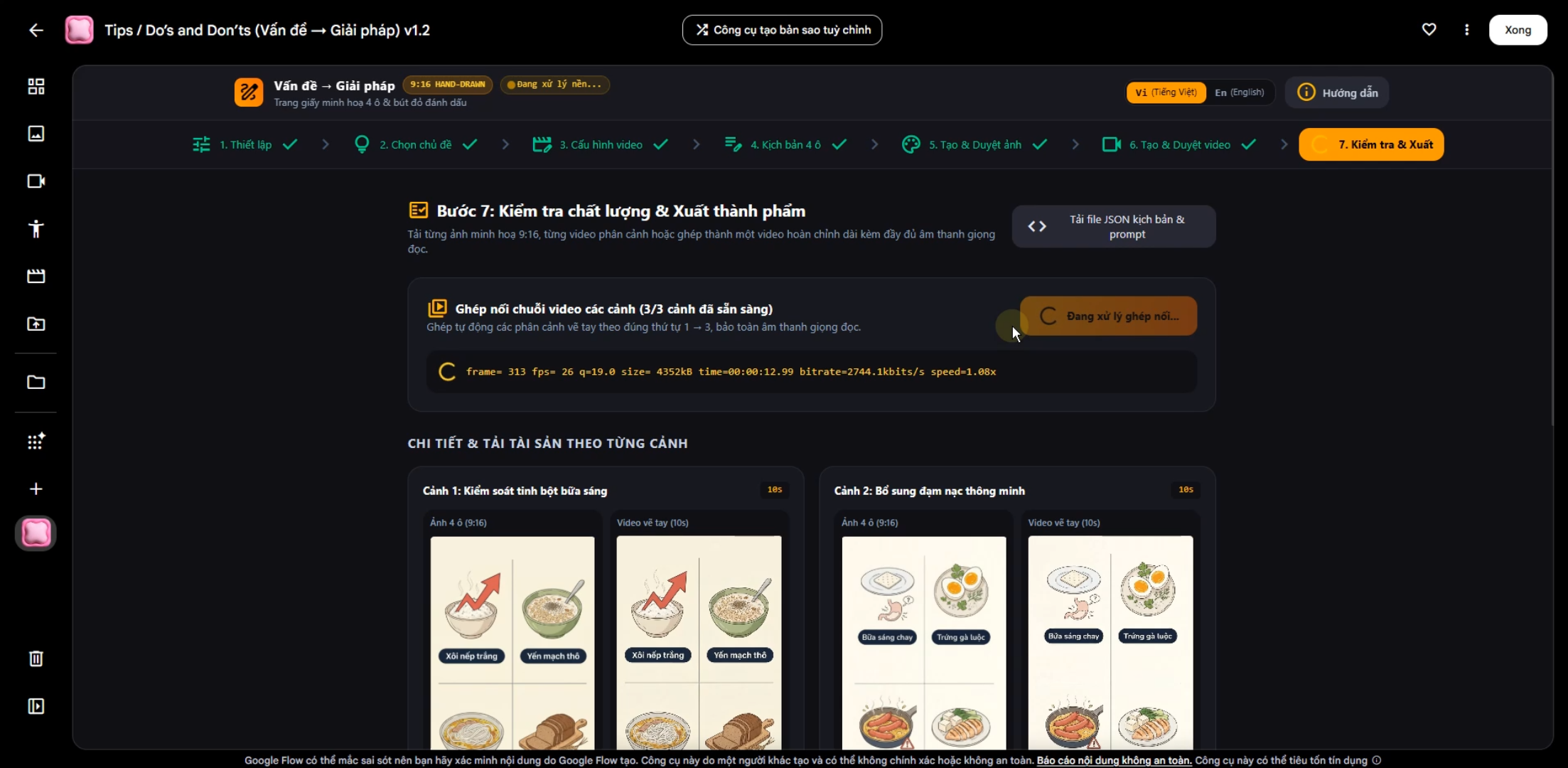 Ứng dụng FLOW tạo video xu hướng chia sẻ kiến thức dạng infographic : sức khoẻ, sắc đẹp, kinh tế, y khoa,.... - Hình ảnh 4